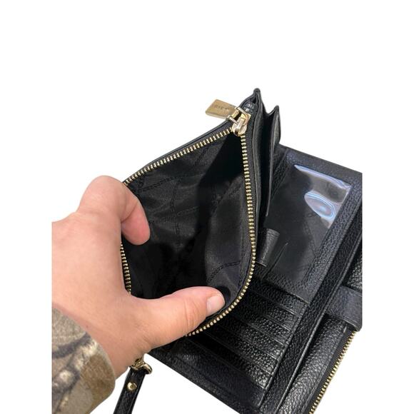 Michael Kors MK Jet Set Travel Double Zip Phone Wristlet Wallet - Picture 9 of 13